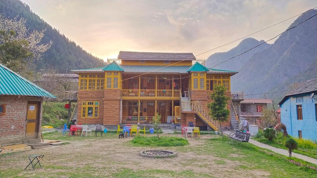 Kasol Wooden Cottage Esterno foto